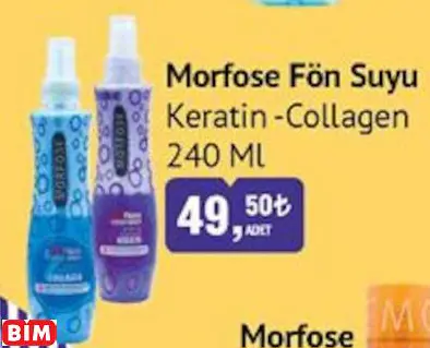 KERATİN - COLLAGEN MORFOSE FÖN SUYU KERATİN - COLLAGEN MORFOSE FÖN SUYU